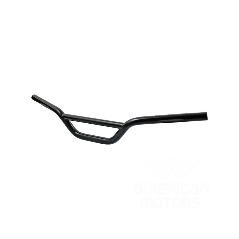 KIEROWNICA BILTWELL MOTO BAR 1" SMOOTH CZARNA