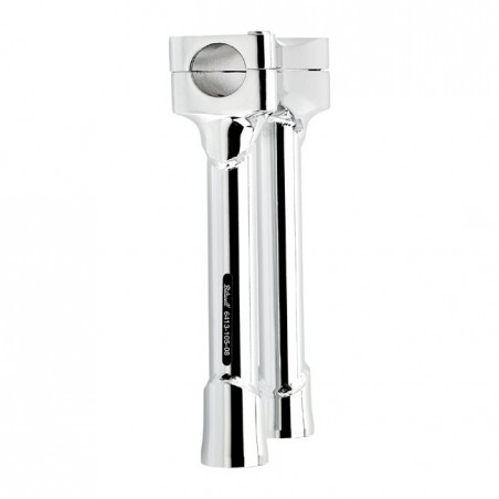 MOCOWANIE KIEROWNICY RISERY BILTWELL 8" MURDOCK 1.125" (28.6mm) CHROMOWANE