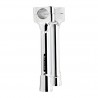 MOCOWANIE KIEROWNICY RISERY BILTWELL 8" MURDOCK 1.125" (28.6mm) CHROMOWANE