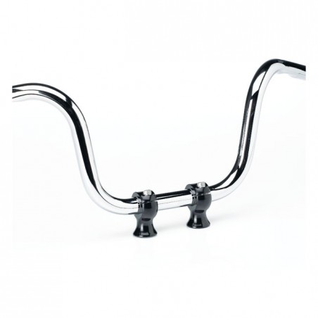 MOCOWANIE KIEROWNICY RISERY BILTWELL 1.75" SLIMLINE 1" CZARNE
