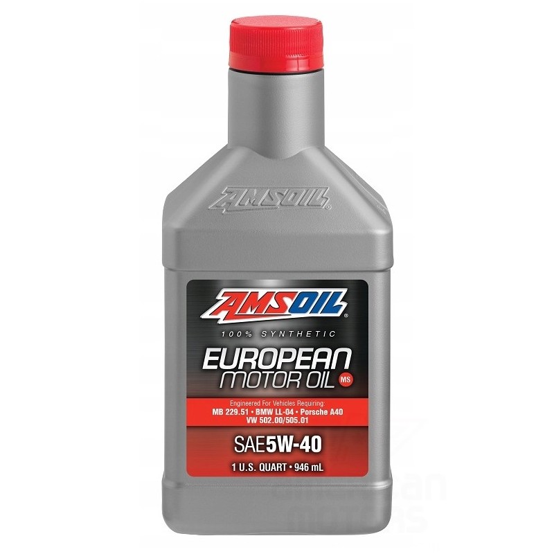 OLEJ SYNTETYCZNY AMSOIL EUROPEAN MOTOR OIL 5W-40 (0,946L)