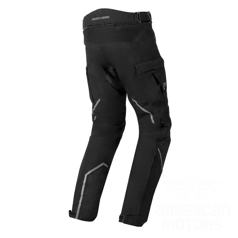 SPODNIE TEKSTYLNE REBELHORN HARDY II BLACK