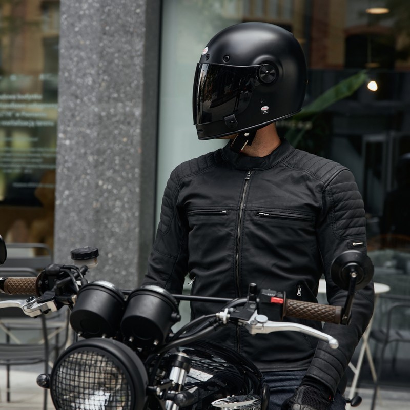 Kurtka skórzana Rebelhorn Hunter Pro black