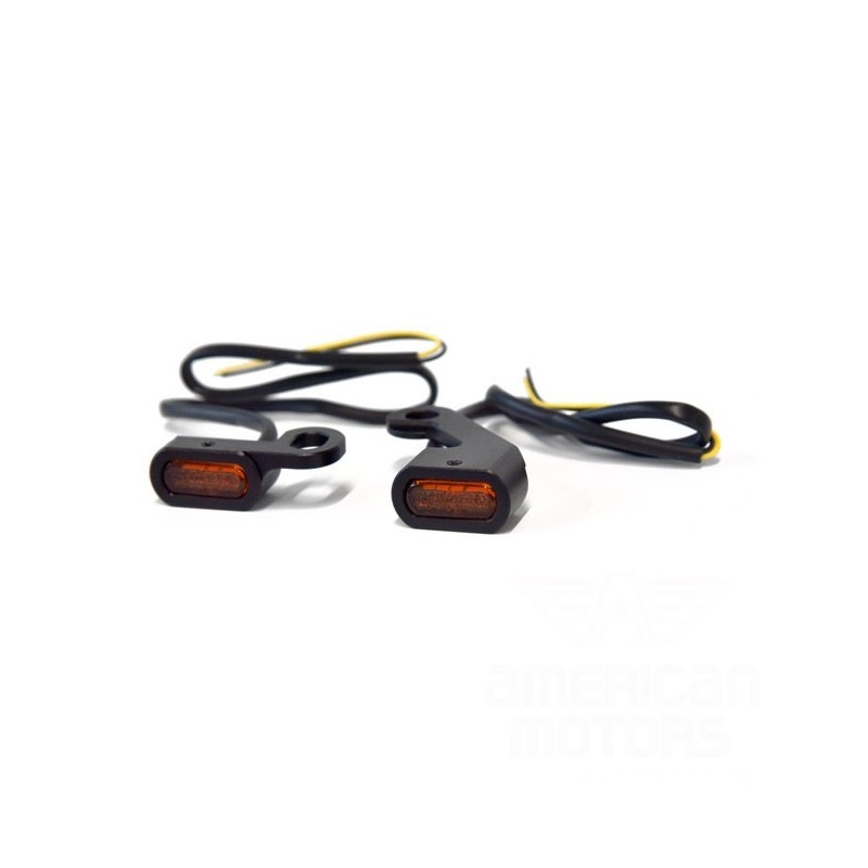 KIERUNKOWSKAZY PRZEDNIE LED FASTLINE CZARNE