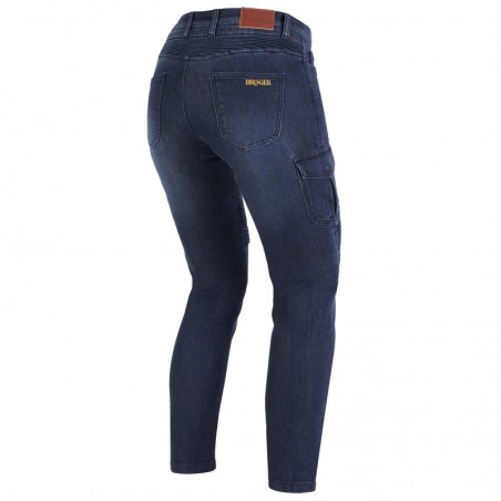 Spodnie jeans Broger Ohio lady tapered fit raw navy