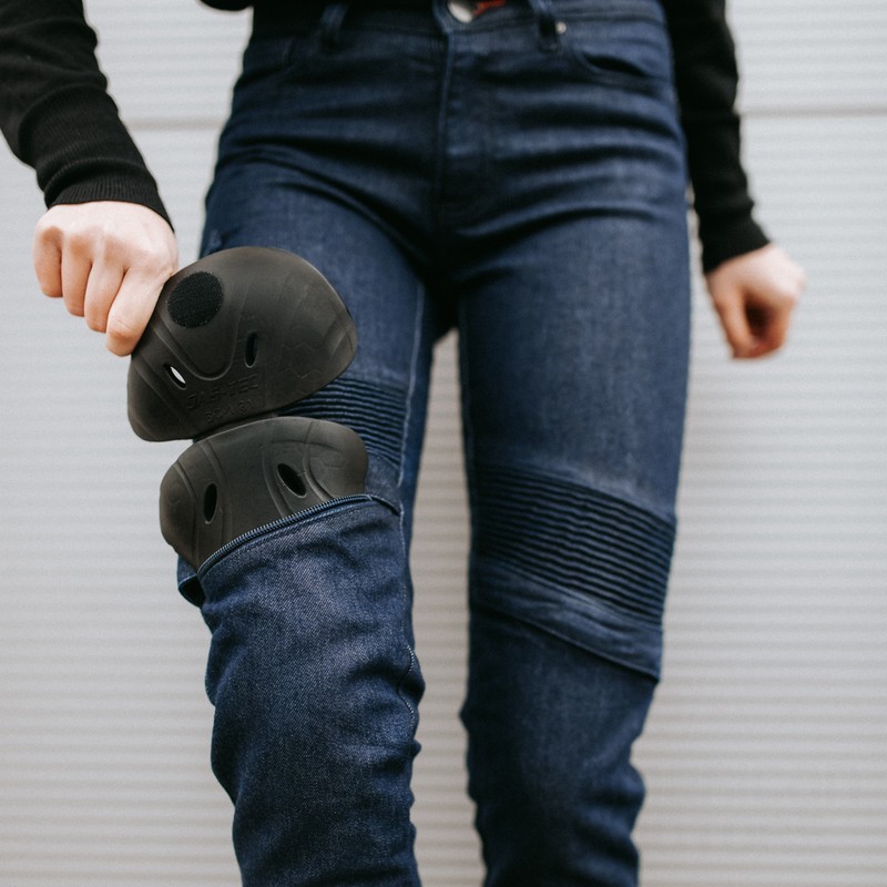 Spodnie jeans Broger Ohio lady tapered fit raw navy