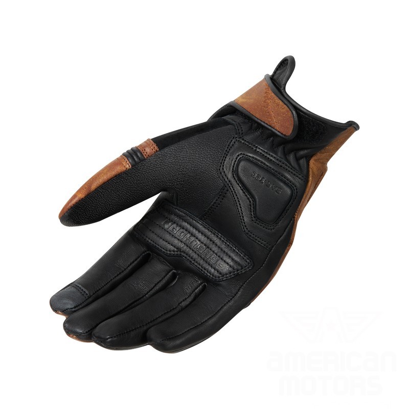 RĘKAWICE SKÓRZANE REBELHORN THUG II LADY VINTAGE BROWN