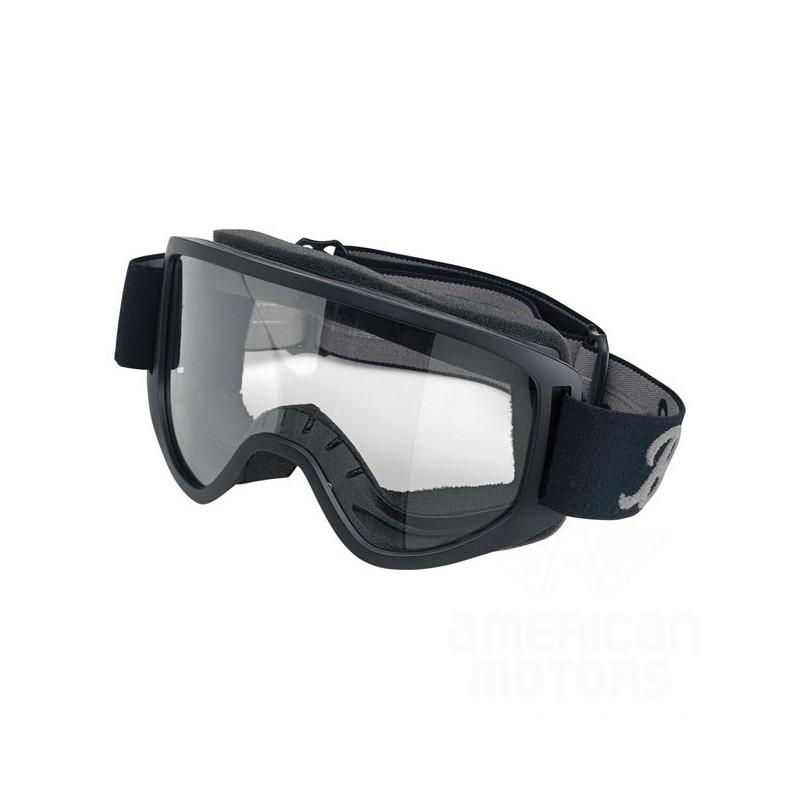 GOGLE MOTOCYKLOWE BILTWELL MOTO 2.0 CZARNE/SZARE