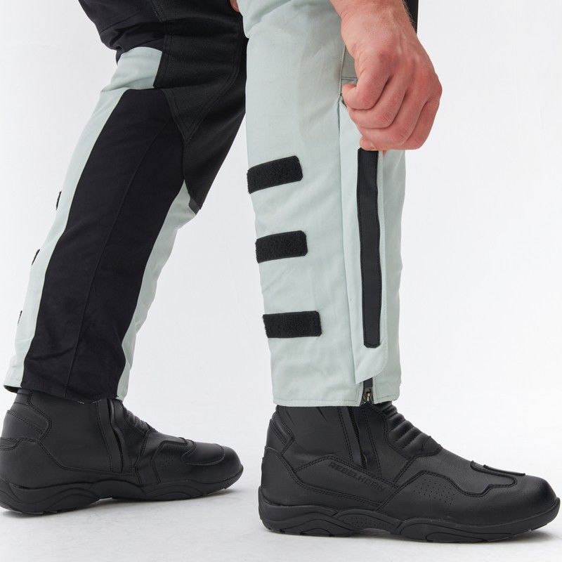 SPODNIE TEKSTYLNE REBELHORN RANGE GREY/BLACK/RED
