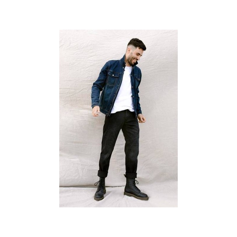 KURTKA JEANS BROGER FLORIDA WASHED BLUE M