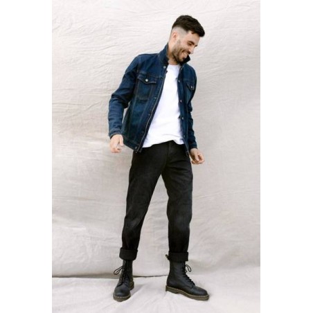 KURTKA JEANS BROGER FLORIDA WASHED BLUE M