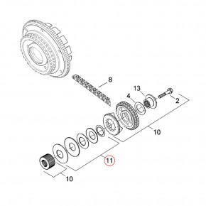 Sprężyny kompensatora OEM 83936-09A