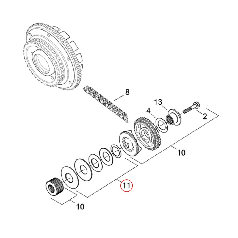 Sprężyny kompensatora OEM 83936-09A