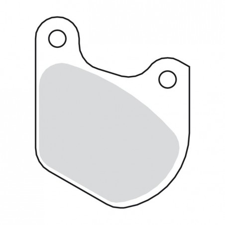 Klocki hamulcowe EBC FA072V półsinterowe przednie/tylne Harley-Davidson XL Sportster FLT Shovelhead 43395-80A