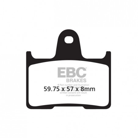 Klocki hamulcowe EBC FA254V Harley-Davidson XL Sportster 2014-2022