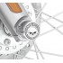 Osłony nakrętek osi przedniego koła Harley-Davidson Willie G Skull OEM 43163-08A