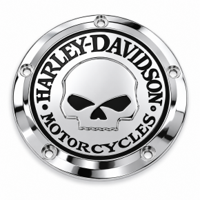 Dekiel pokrywy sprzęgła Harley-Davidson Willie G Skull OEM 25441-04A