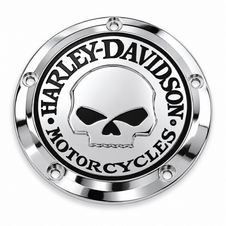 Dekiel pokrywy sprzęgła Harley-Davidson Willie G Skull OEM 25441-04A