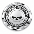 Dekiel pokrywy sprzęgła Harley-Davidson Willie G Skull OEM 25441-04A