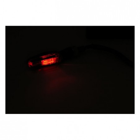 LAMPY TYLNE Z KIERUNKOWSKAZAMI LED COB CZARNE